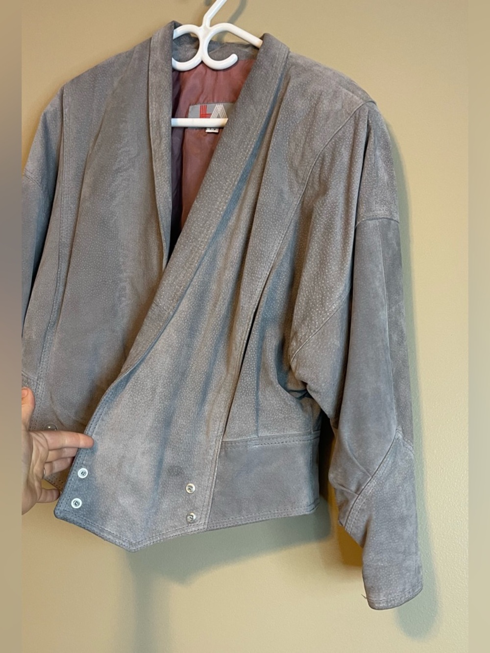 Vintage 1980’s Leather Attic Suede Leather Jacket - Picture 9 of 12
